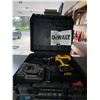 Image 1 : DEWALT 18V Cordless Drill With Charger and Case