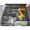 Image 2 : DeWalt 14.4V XRP Cordless Drill with Battery, Charger, and Case
