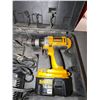 Image 3 : DeWalt 14.4V XRP Cordless Drill with Battery, Charger, and Case