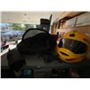 Image 1 : Shoei Yellow Full-Face Helmet With Polaris Bag and Accessories