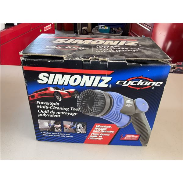 Simoniz Cyclone PowerSpin Multi-Cleaning Tool in Box