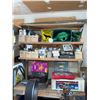 Image 2 : Two Heavy Duty Wooden Workbenches with Shelving Units
