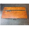 Image 5 : Large Wooden Toolbox with Hand Tools and Accessories