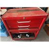 Image 1 : Beach Red Metal Rolling Tool Chest with Tools