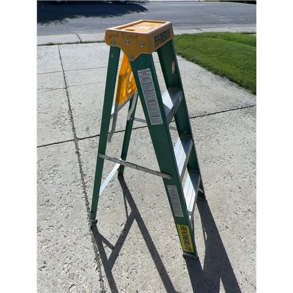 Featherlite Step Ladder and Extension Ladder