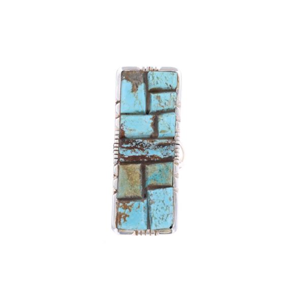 Navajo Ben Begay Sterling Silver Turquoise Ring
