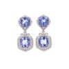 Image 1 : Kristian Olson Denmark Designer Tanzanite Earrings