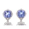 Image 3 : Kristian Olson Denmark Designer Tanzanite Earrings