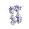 Image 4 : Kristian Olson Denmark Designer Tanzanite Earrings