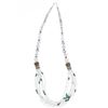 Image 1 : Navajo Singer Sterling 14kGF Turquoise Necklace