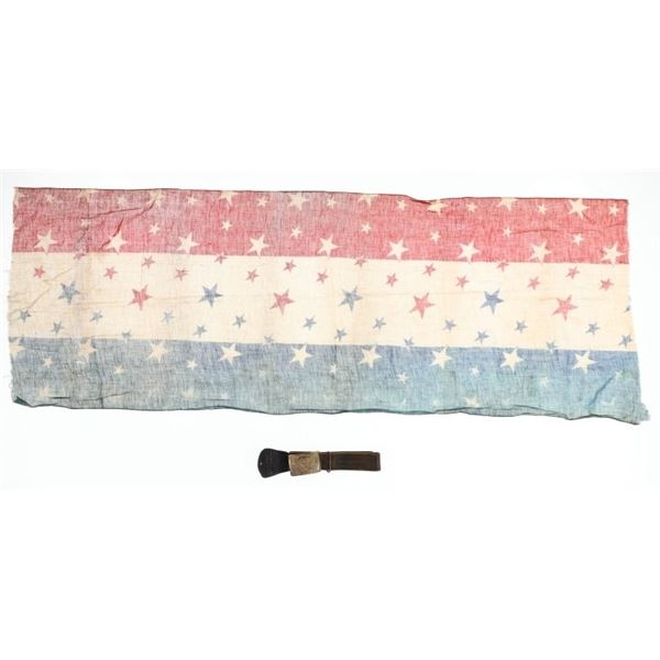 Spanish-American War Era Cavalry Belt & Streamer