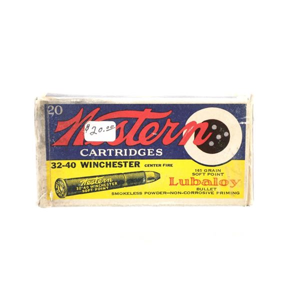 Western 32-40 Winchester Center Fire Cartridges