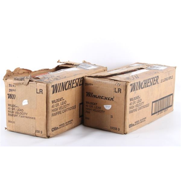 Winchester Wildcat 22 Long Rifle 40gr Cartridges