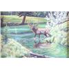 Image 2 : Signed John Kosel "Springtime" Oil on Canvas, 2005