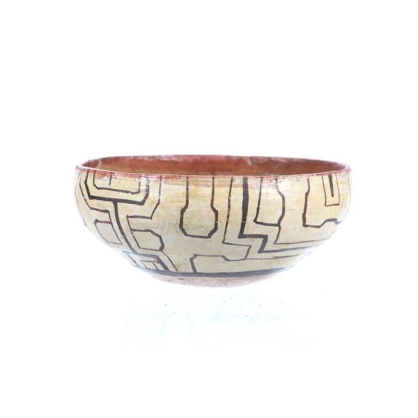 Shipibo-Conibo Pre-Columbian Pottery Bowl 800CE