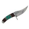 Image 6 : Trailing Point Knife W/ Turquoise Inlay Handle