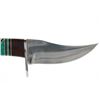 Image 8 : Trailing Point Knife W/ Turquoise Inlay Handle