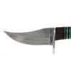 Image 9 : Trailing Point Knife W/ Turquoise Inlay Handle
