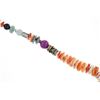 Image 3 : Navajo Singer Sterling Silver Multistone Necklace