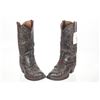 Image 3 : Vintage Hyer Sea Turtle Cowboys Boots, 1960s