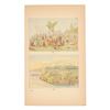 Image 2 : Hand Tinted George Catlin Native Etchings (16)