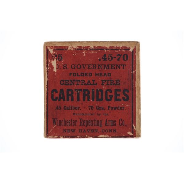 U.S. GOV Winchester .45-70 Box 25 Cartridges