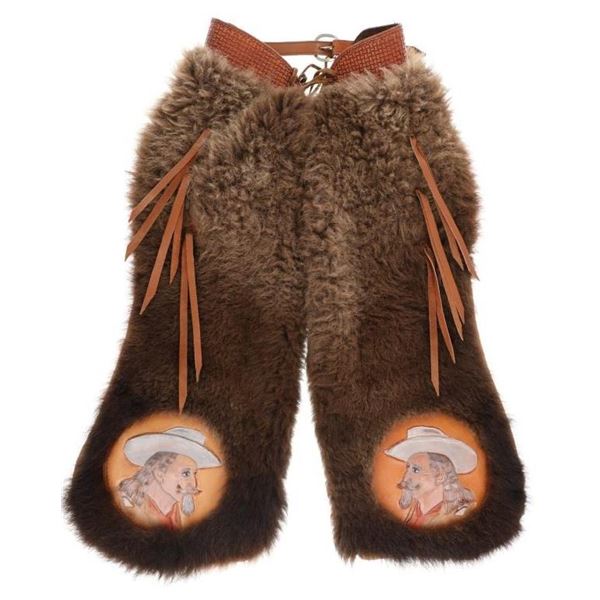 Buffalo Bill Cody Wooly Chaps Custom Made Montana