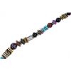 Image 5 : Navajo Singer Sterling 14kGF Multistone Necklace
