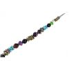 Image 6 : Navajo Singer Sterling 14kGF Multistone Necklace