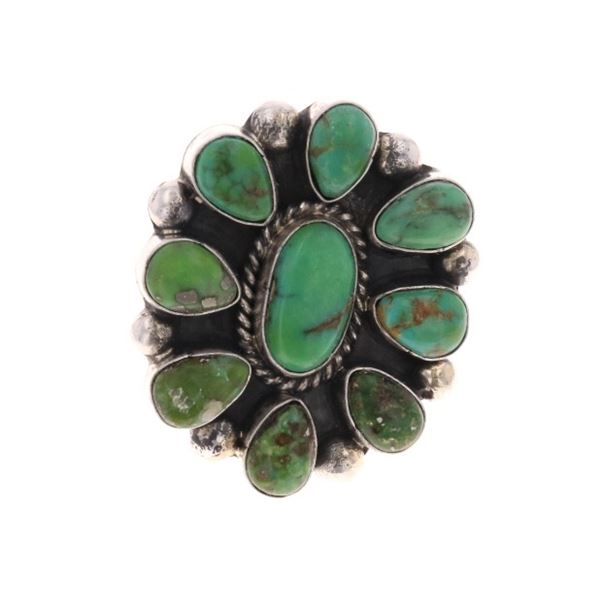 Navajo Sierra Bella Turquoise M. James Ring