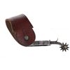 Image 3 : August Buermann Star Marked Silver Inlaid Spurs