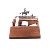 Image 6 : Custom Colt Cavalry Action Revolver Walnut Case