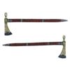 Image 2 : 18th-Cent. Presentation Pipe Tomahawk ex-Museum