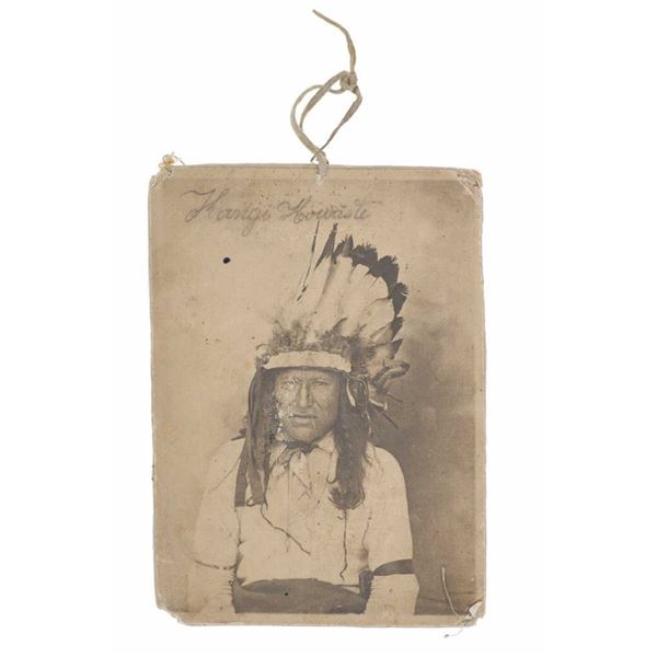 ca. 1890 Oglala Sioux Good Crow Cabinet Card