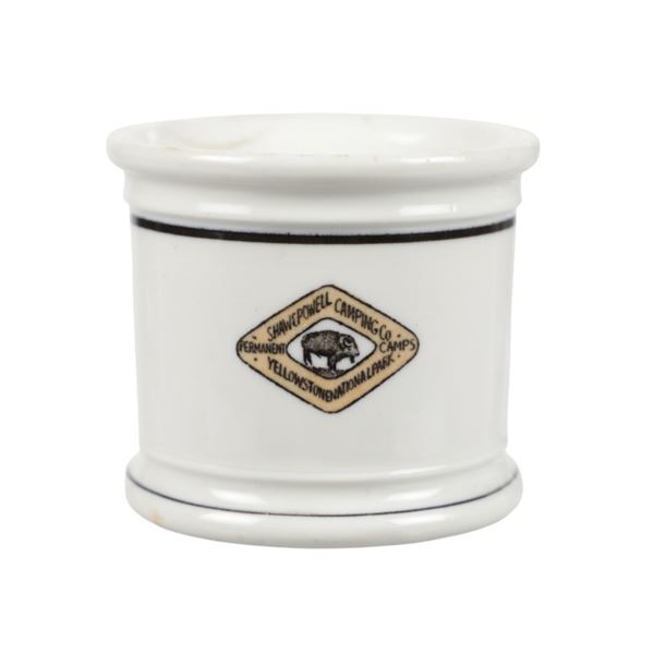 c. 1898-1916 Shaw & Powell Yellowstone Shaving Mug