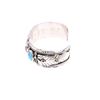 Image 3 : Navajo Tsosie Sterling Silver Turquoise Bracelet