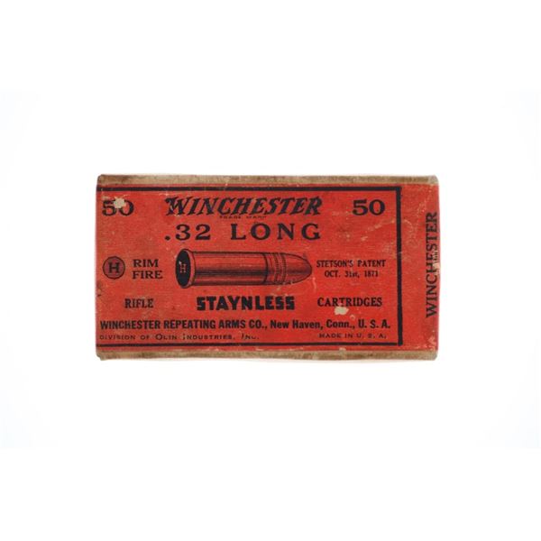 Winchester .32 Long Rim Fire Staynless Cartridges
