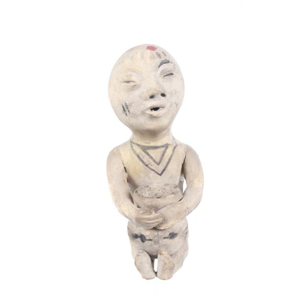 Ca. 1920's Tesuque Pueblo "Rain God" Sculpture