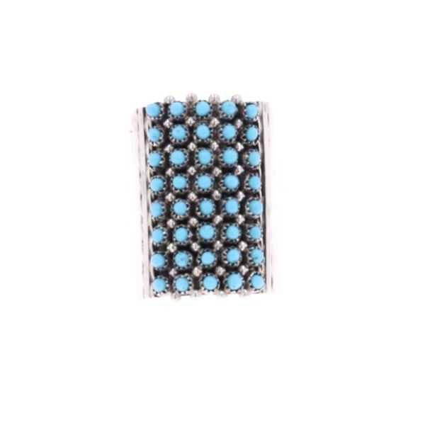 Navajo S. Haloo Sterling Silver Petite Point Ring