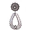 Image 3 : Navajo Randy Begay Jr. Sterling Silver Earrings