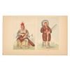 Image 3 : George Catlin Hand Tinted Etchings 19th C. (12)