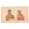 Image 4 : George Catlin Hand Tinted Etchings 19th C. (12)