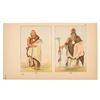 Image 6 : George Catlin Hand Tinted Etchings 19th C. (12)