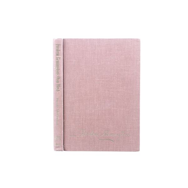 1960 1st Ed. Frederic Remington's Own West