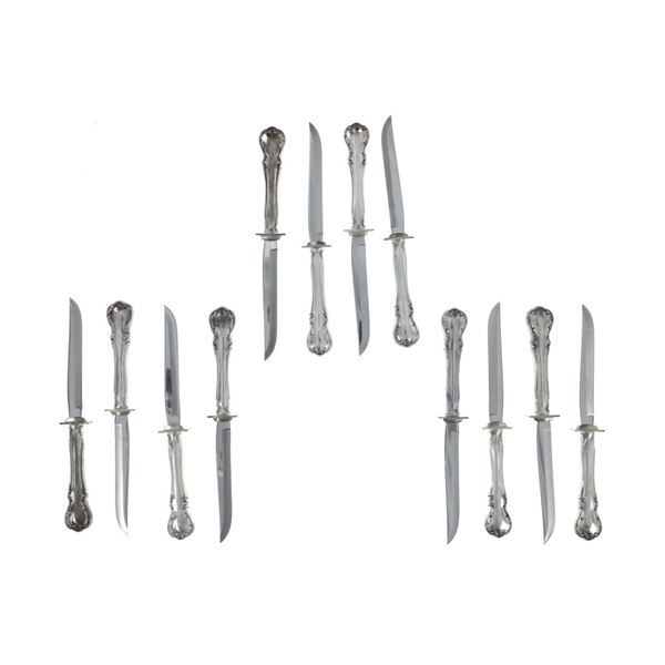 Ca 1948 French Provincial Towle Sterling Knives