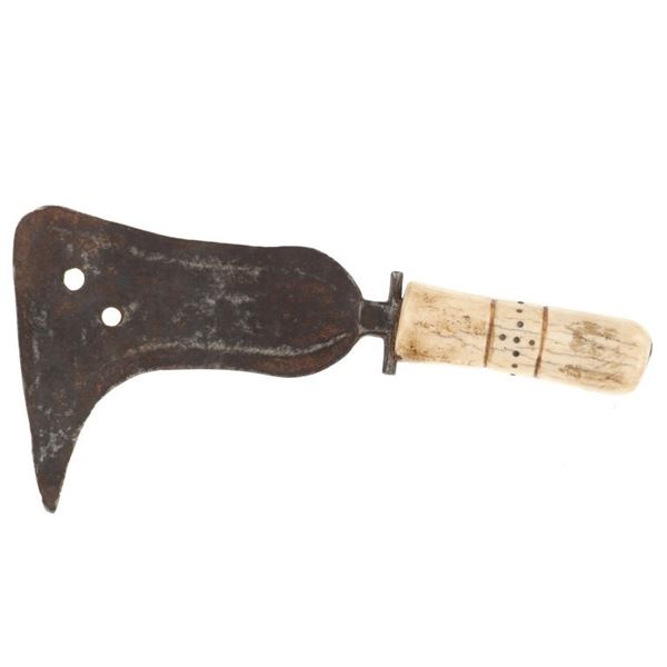 19th C. Mangbetu Peoples Trumbash Sickle Knife
