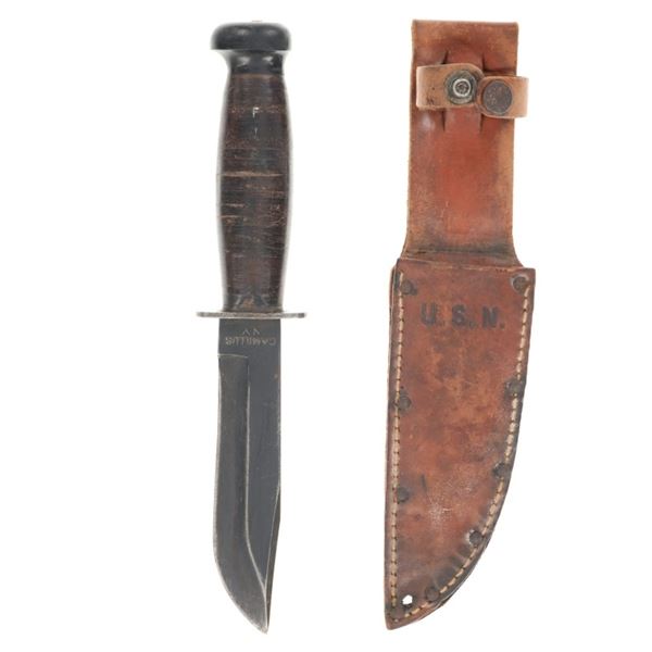 WWII U.S. Navy Mark 1 Fighting Knife 1940s