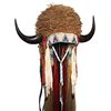 Image 4 : c. 1870 Northern Cheyenne Buffalo Beaded Headdress