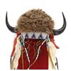Image 6 : c. 1870 Northern Cheyenne Buffalo Beaded Headdress