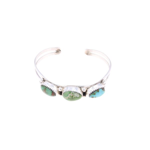 Navajo Jennifer Begay Silver Sierra Bella Bracelet
